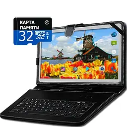 Планшет-телефон Hoozo MT116 2GB RAM Gold + Чохол-клавіатура + Карта пам'яті 32GB - мініатюра 2