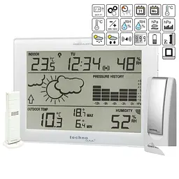 Метеостанція Technoline Mobile Alerts Set MA10006 (MA10006), Білий - мініатюра 7