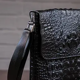 Чоловіча шкіряна сумка Vintage 25х27х5,5 см sum0012361 - мініатюра 7