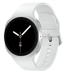 Samsung Смарт-часи Samsung Galaxy Watch 8 40мм e-SIM (L325) 1.34", 438x438, sAMOLED, BT 5.3, NFC, 2/32ГБ, сріблястий