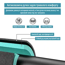 Розсувний розпірний турнік EasyFit BlueGymBar 70-95 см - мініатюра 4