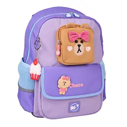 Рюкзак шкільний YES S-104 Line Friends Pretty Choco 36х26х13 см Різнокольоровий (559836)