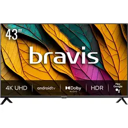 LED-телевізор BRAVIS 43K6000U - мініатюра 1