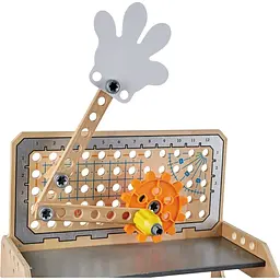 Ігровий набір Hape Junior Inventor Науковий верстак настільний 58 деталей (E3028) - мініатюра 2