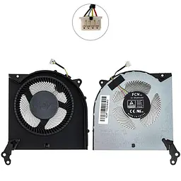 Вентилятор для ноутбука LENOVO Legion 5-15ARH05H 5P-15ARH05H 12V (СPU) (5H40S20132)