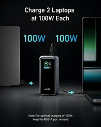Акумулятор зовнішній Anker Prime 20000mAh 200W (A1336011) - мініатюра 2