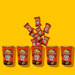 Льодяники Brain Blasterz Brain Burnerz Tub 48 г - мініатюра 7