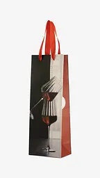 Пакет паперовий Виноград ВOTTLE 761124ML Різнокольоровий shop (2000999372070)