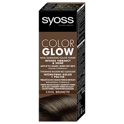 Тонувальний бальзам для волосся Syoss Color Glow, Холодний каштановий, 100 мл (2806387)