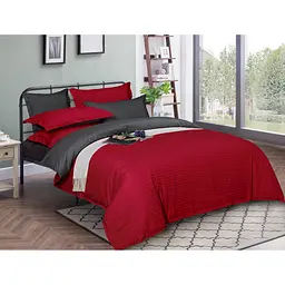 Постільна білизна MirSon Satin Stripe 30-0018 + 30-0012 Jeren 160х220 Сімейний (2200005264126)