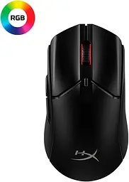 Комп'ютерна миша HyperX Pulsefire Haste 2 RGB USB-A/WL/BT чорний teh0013996 - мініатюра 4