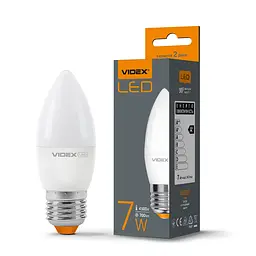 LED-лампа Videx C37e 7W E27 4100K (24957-000)