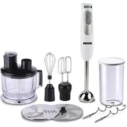 Блендер Edler EDHB-1818, White, 700W, занурювальний