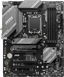 Материнська плата MSI B760 GAMING PLUS WIFI (B760 GAMING PLUS WIFI) (Socket 1700, Intel B760, ATX) Б/в