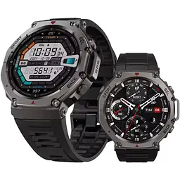 Смарт-годинник тактичний Glory T-Rex Ultra Black (GTR0003UB) - мініатюра 2