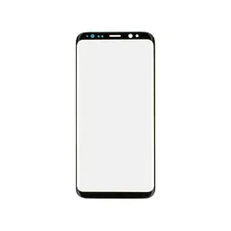 Скло корпусу з рамкою для Samsung Galaxy S8 G950 чорний