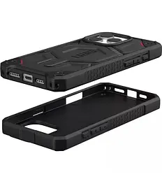 Протиударний чохол UAG Monarch Pro MagSafe для iPhone 15 Pro Max (6.7") Carbon Black 1144911F4242 - мініатюра 3