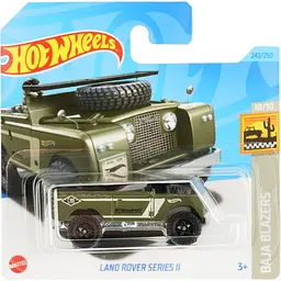 Базовая машинка Hot Wheels Baja Blazers Land Rover Series II хаки (5785)