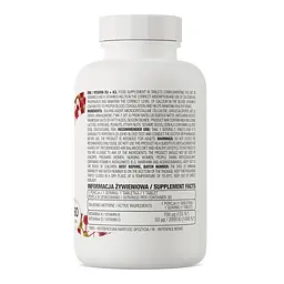 Вітаміни OstroVit Vitamin D3+K2, 90 таблеток - мініатюра 2