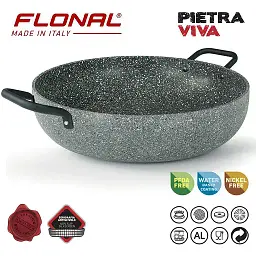 Сотейник Flonal Pietra Viva 36 см (PV8PX3670) - мініатюра 2
