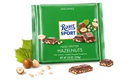 Шоколад молочний Ritter Sport Лісові горіхи 100 г (686890) - мініатюра 2