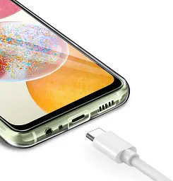 Силіконовий чохол BeCover для Samsung Galaxy A14 4G SM-A145/A14 5G SM-A146 Transparancy (708971) - мініатюра 2