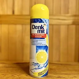 Засіб для чищення унітазу пінний Denkmit WC-Reinigungsschaum Zitrone 500 мл