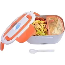 Ланч Бокс Electronic Lunchbox 40 Вт ложка в кришці - мініатюра 7