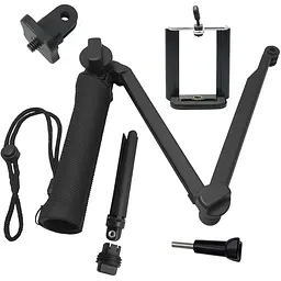 Монопод-штатив RIAS 3-Way 3в1 Black - мініатюра 3