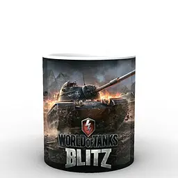 Кухоль GeekLand World of Tanks постер  WT.02.002 330 мл білий - мініатюра 3