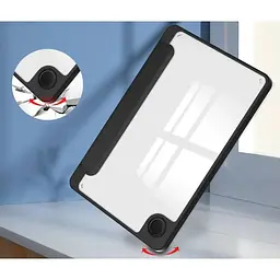 Чохол-книжка BeCover Soft Edge з кріпленням для стілусу для Samsung Galaxy Tab A9 SM-X115 8.7" Black (710355) - мініатюра 4
