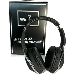 Бездротові розкладні навушники Lelisu LS-221 Bluetooth Black - мініатюра 5