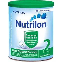 Сухая молочная смесь Nutrilon Кисломолочный 2, 400 г