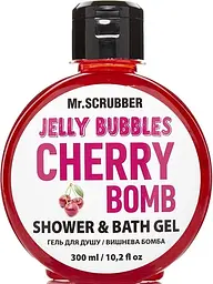 Подарунковий набір Mr.Scrubber Cherry Bomb: Цукровий скраб 300 г + Гель для душу 300 мл + Мочалка Хмаринка - мініатюра 3