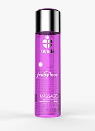 Масажна олія Swede Fruity Love Sweet Raspberry Rhubarb, 120 мл (малина та ревінь)