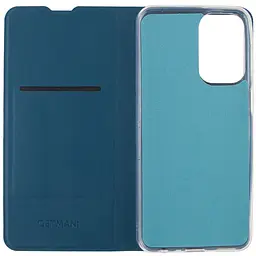 Шкіряний чохол-книжка GETMAN Elegant (PU) для TECNO Camon 19 Синій - мініатюра 4
