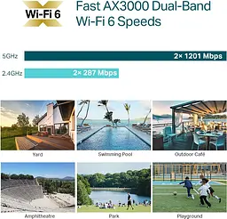 Точка доступу TP-Link EAP650-Outdoo AX3000, 1xGE LAN, PoE, Passive PoE - мініатюра 6