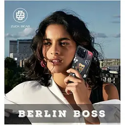 Чохол Zuck Bear Berlin Boss MagSafe Case для Apple iPhone 15 Pro Max Eins Suave [108886] - мініатюра 5