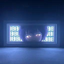 Світильник нічник 3D Євангеліон Рей Аянамі Evangelion Rei Ayanami 20 см NL3D E RA 01