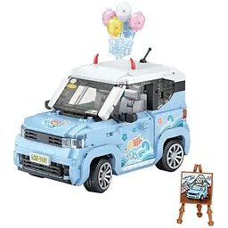 Конструктор LOZ mini Автомобіль MINI блакитний (1131)