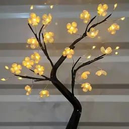 Декоративне дерево-світильник LED стильний XPRO 45 см (23457471701_396) - мініатюра 4