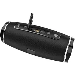 Портативна колонка XPRO BR3 5Вт USB AUX FM Bluetooth чорна (BR3) - мініатюра 5