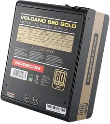 Блок живлення Modecom Volcano 650W 80+ Gold (ZAS-MC90-SM-650-ATX-VOLCA)