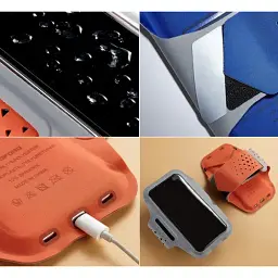 Чохол Xiaomi для смартфонів Guildford наплічний 179х434 мм сіро-помаранчевий - мініатюра 2