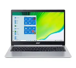 Ноутбук Acer Aspire 5 15.6" FHD 4/128GB, R3 3350U (A515-46-R3UB) Silver (BOX) - мініатюра 4