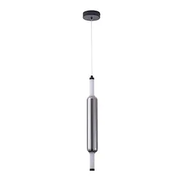 Светильник підвісний LED Levistella 788P68148 BK+SM, 7W, 4000K, чорний+сріблястий, вінтажний стиль для вітальні