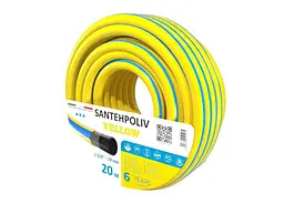 Шланг для поливу SANTEHPOLIV 3/4 20м YELLOW (бухта) ПВХ
