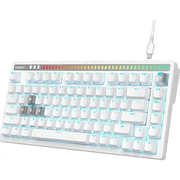 Клавіатура Bloody AT75 USB White (AT75 (White)) - мініатюра 2