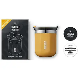 Термокухоль Wacaco Octaroma Classico 180 мл, жовтий - мініатюра 3