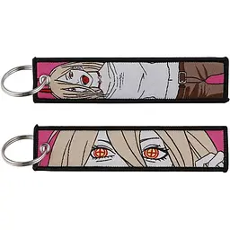 Брелок тканинний Людина бензопила Павер Chainsaw Man Power 10 см